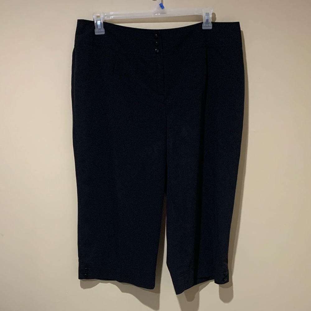 Plus size wide leg pants